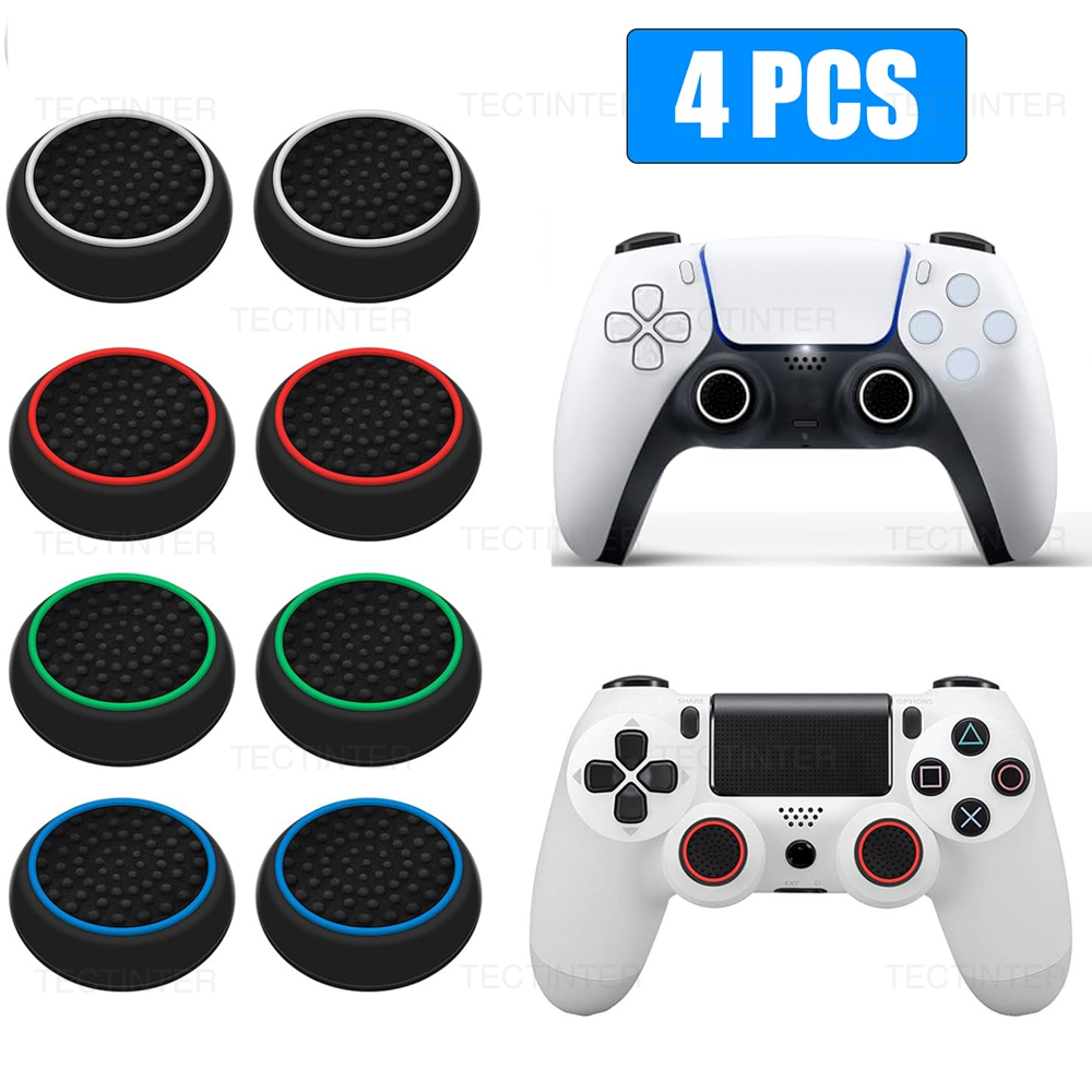 Gaming Console Xbox - PS5/PS4/PS3/스위치 2용 실리콘 아날로그 썸스틱 그립
