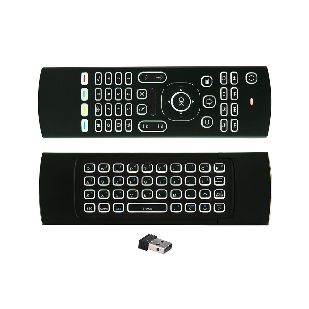 Gaming Console For Android Tv - MX3 백라이트 에어 마우스 원격 제어