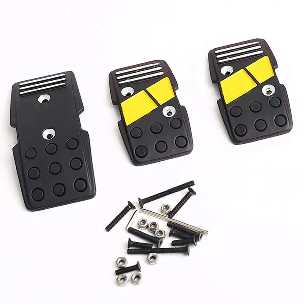 Racing Pedal Set - 3pcs 수동 자동차 페달 레이싱 클러치