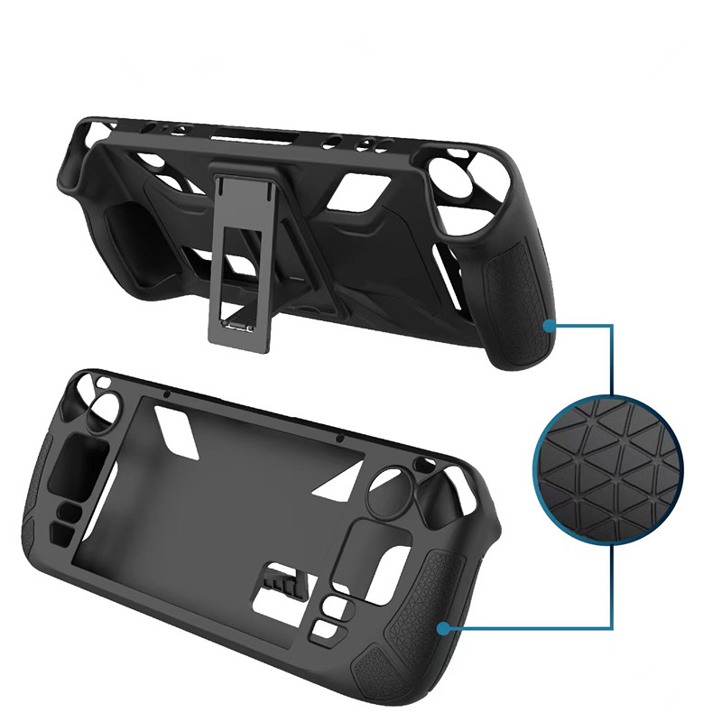 스팀 데크 OLED 게임 콘솔용 실리콘 케이스 브래킷  - Gaming Console Steam Deck 리뷰 및 가격
