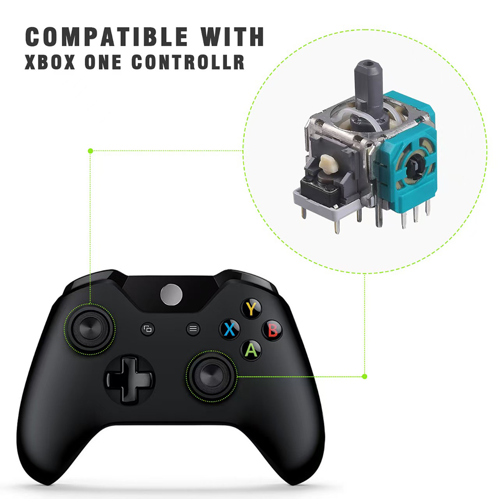 10pcs 교체 3D 아날로그 조이스틱 썸 스틱 수리  - Gaming Console Xbox 리뷰 및 가격