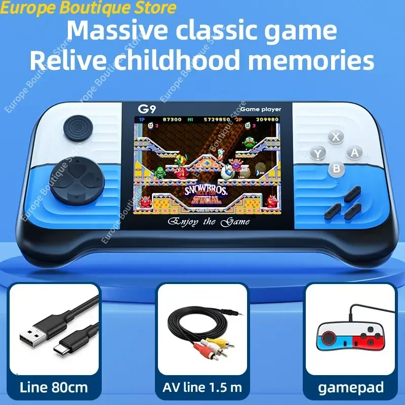 G9 포켓 게임 콘솔 3.0인치 향수를 불러일으키는 더 - Gaming Console For Android Tv 리뷰 및 가격