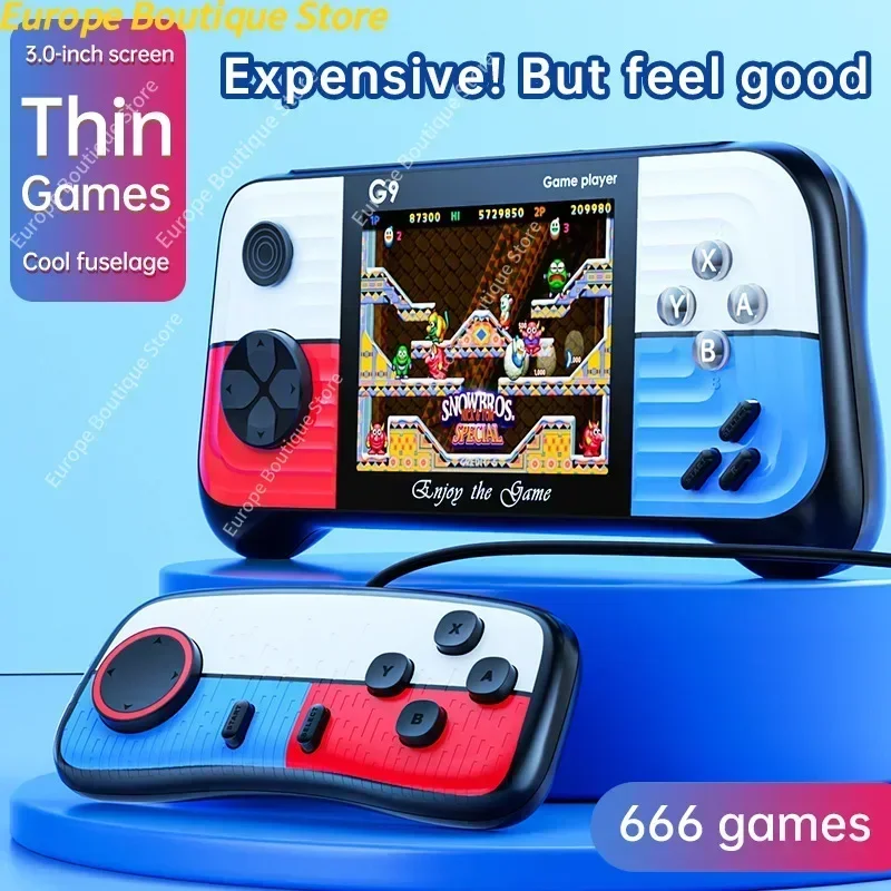 G9 포켓 게임 콘솔 3.0인치 향수를 불러일으키는 더 - Gaming Console For Android Tv 리뷰 및 가격