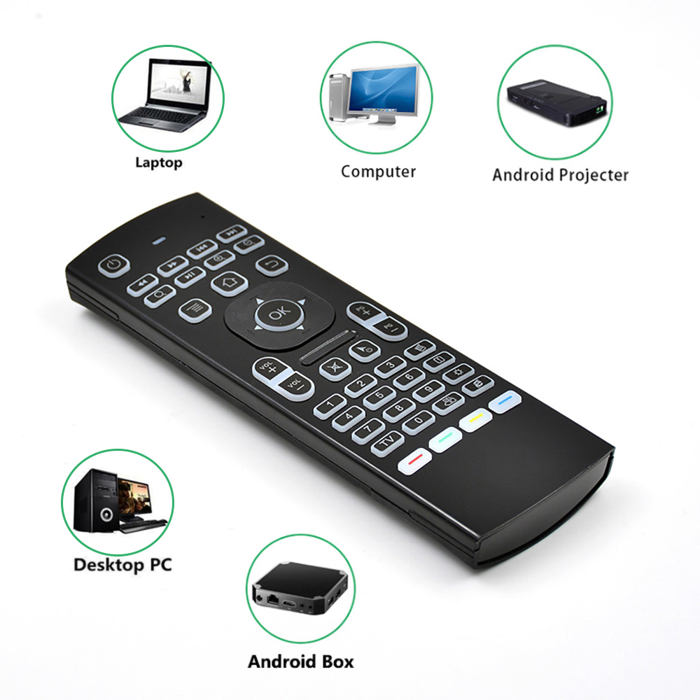 MX3 백라이트 에어 마우스 원격 제어 무선 미니 키보 - Gaming Console For Android Tv 리뷰 및 가격