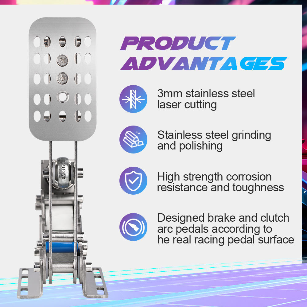 SimRuito Sim Racing LoadCell 페 - Racing Pedal Set 리뷰 및 가격