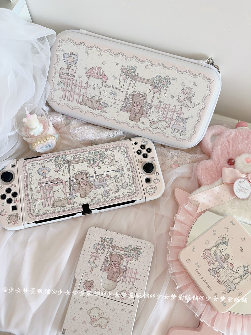 걸즈 드림 스위치 보호 케이스 분리형 스위치 OLED  - Nintendo Switch Case 리뷰 및 가격