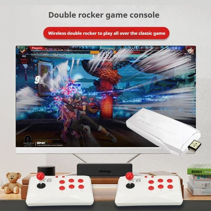 X6 비디오 게임 콘솔 2.4G 무선 라이트 4K HD - Gaming Console X6 리뷰 및 가격