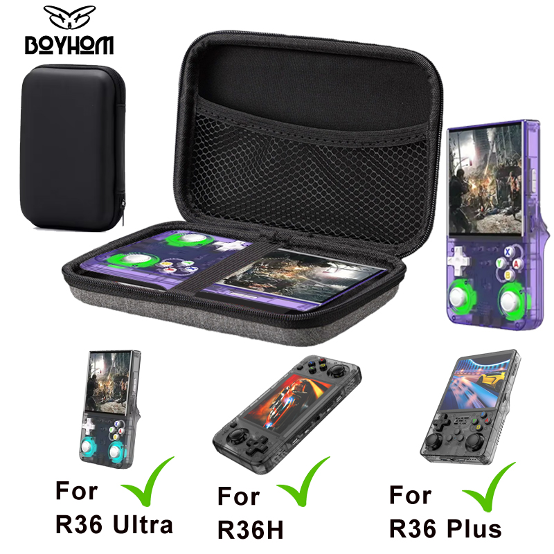 오리지널 BOYHOM R36S R36 울트라 휴대용 콘 - Gaming Console Bag 리뷰 및 가격