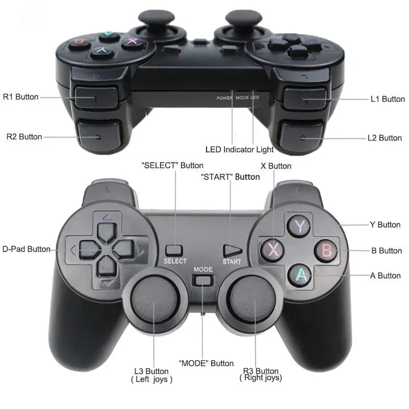 2.4GHz 무선 게임 컨트롤러(USB 수신기 포함)  - Gaming Console For Android Tv 리뷰 및 가격